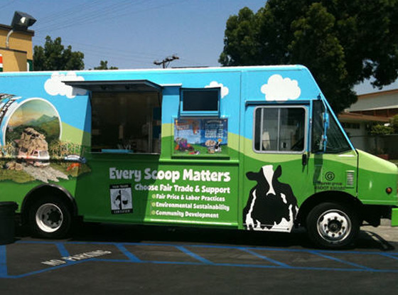 Ben and Jerry's Truck Ben and Jerry's Truck